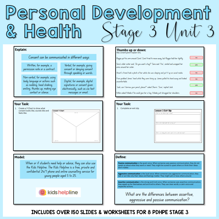 Stage 3 | PDH | Unit 3