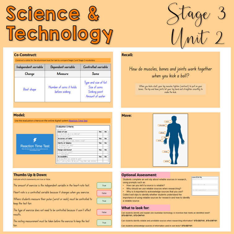 Stage 3 | Science & Technology | Unit 2