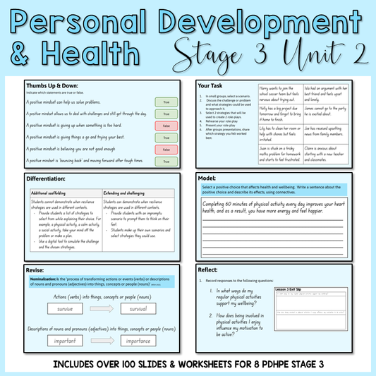Stage 3 | PDH | Unit 2