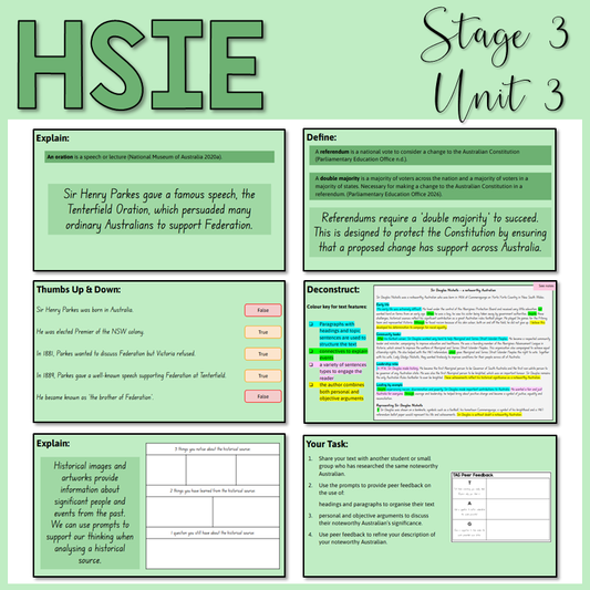 Stage 3 | HSIE | Unit 3