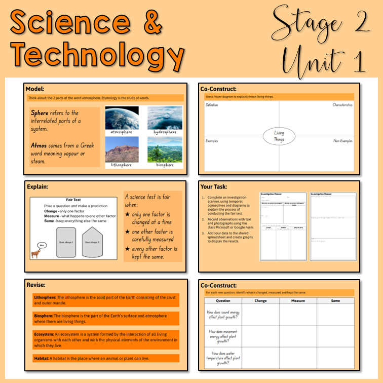 Stage 2 | Science & Technology | Unit 1