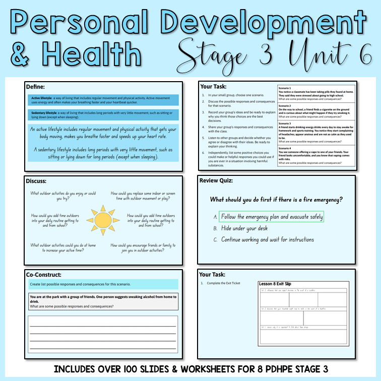 Stage 3 | PDH | Unit 6