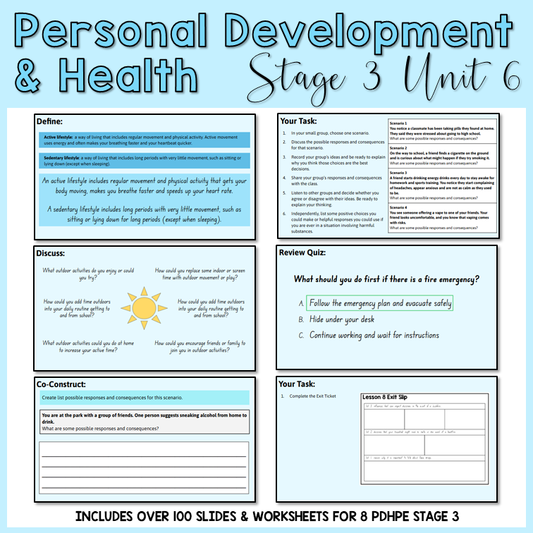 Stage 3 | PDH | Unit 6