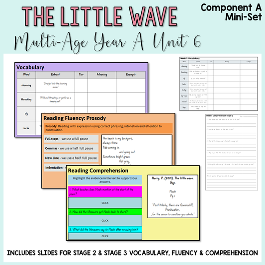 Multi-Age | Year A | Unit 6 - 'The Little Wave' | Component A - MINI SET