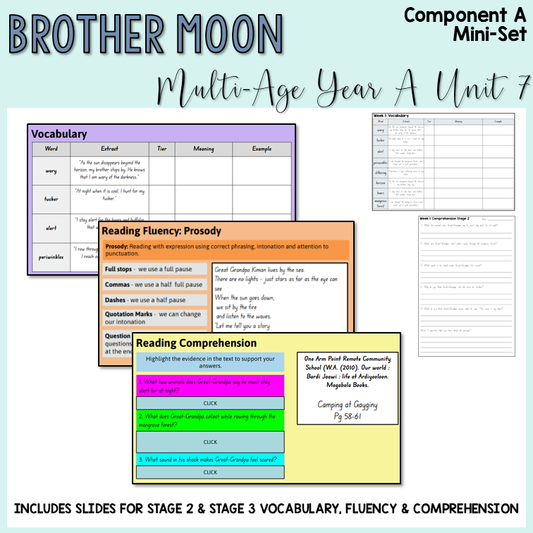 Multi-Age | Year A | Unit 7 - 'Brother Moon' | Component A - MINI SET