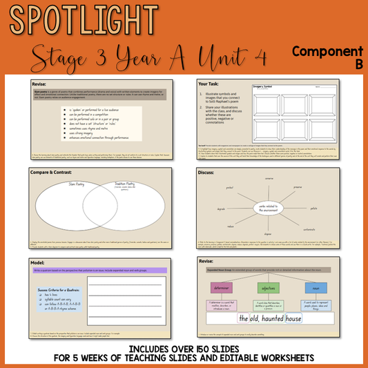Stage 3 | Unit 4 - 'Spotlight' | Component B
