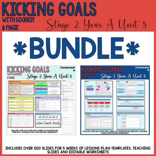 Stage 2 | Unit 8 - 'Kicking Goals' | BUNDLE